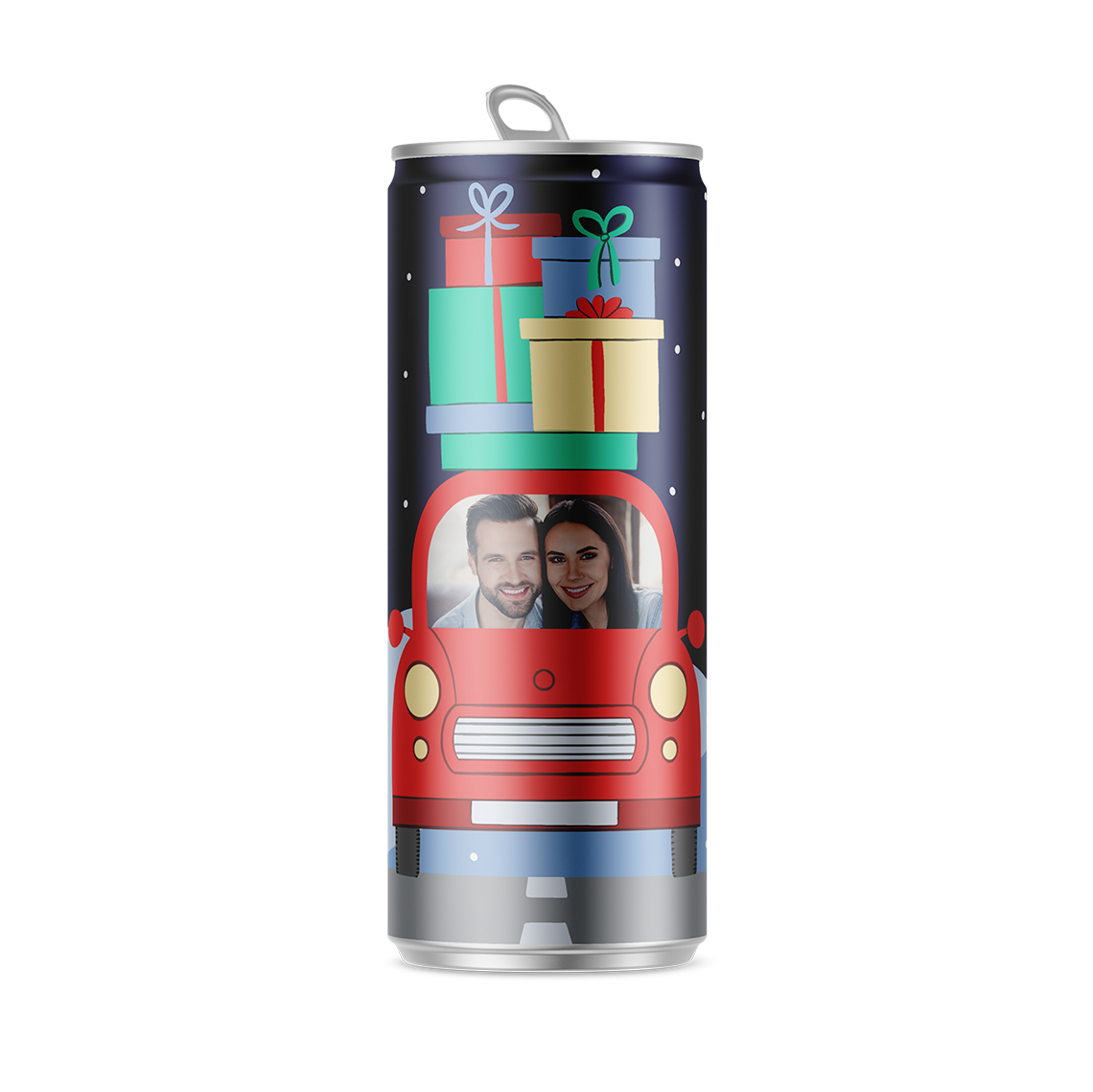 Obrázek Vánoční energy drink s vlastní fotkou